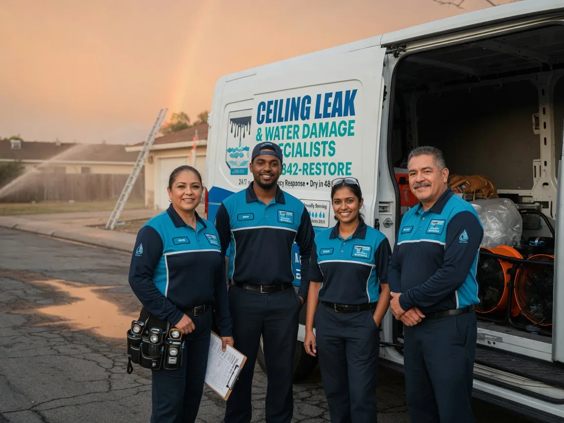 Ceiling Leak Cleanup company in Grand Forks Afb, ND